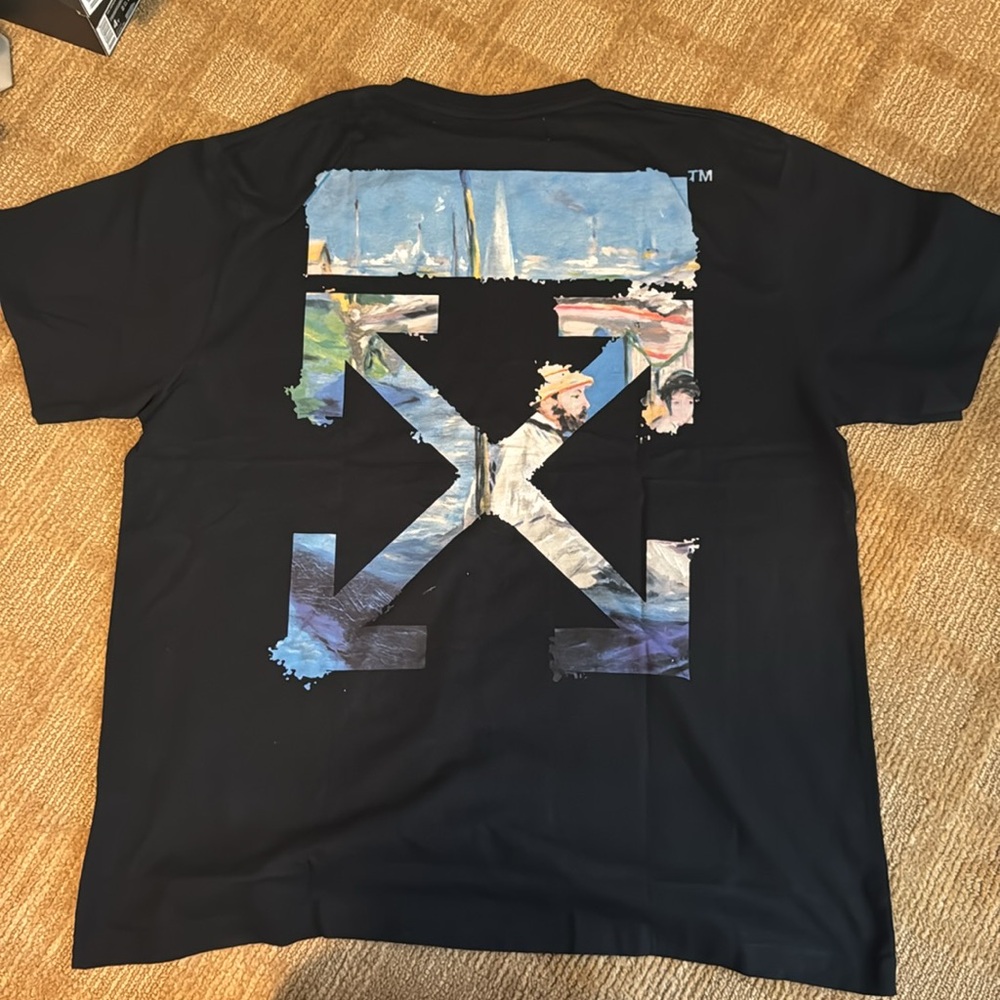 Off White Colored Arrows Oversized Black